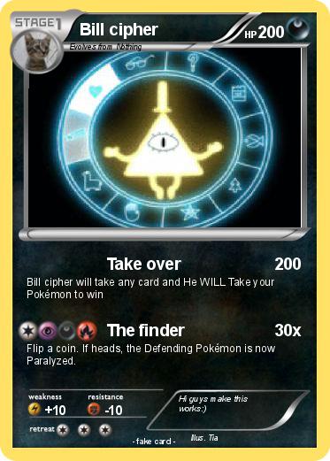Pokemon Bill cipher