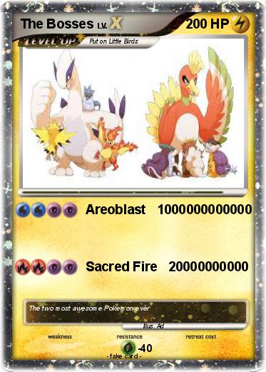 Pokemon The Bosses
