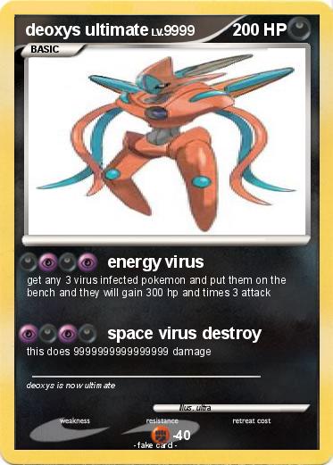 Pokemon deoxys ultimate