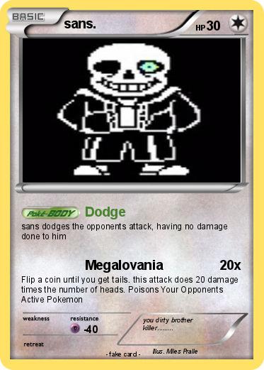 Pokemon sans.
