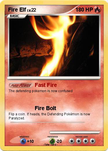 Pokemon Fire Elf