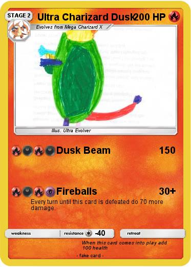 Pokemon Ultra Charizard Dusk