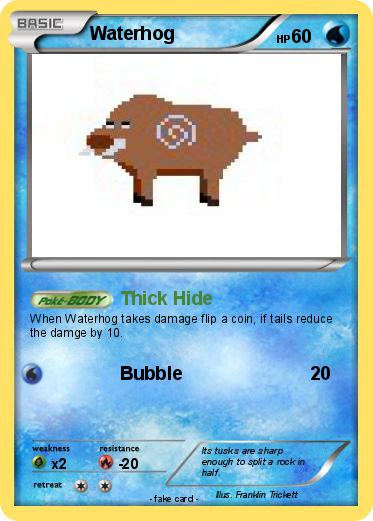Pokemon Waterhog