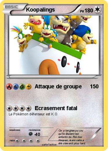Pokemon Koopalings
