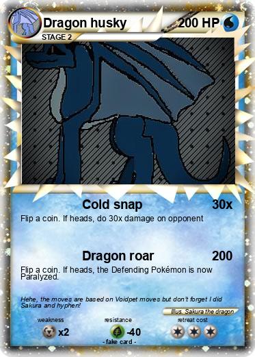 Pokemon Dragon husky