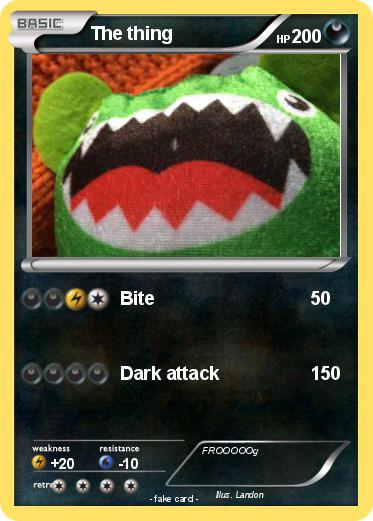 Pokemon The thing