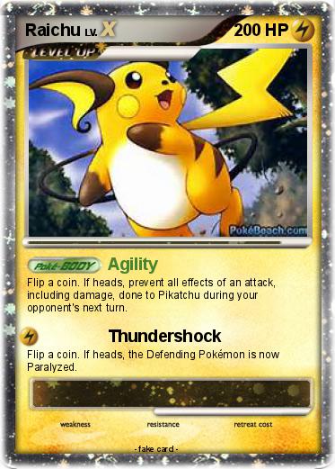 Pokemon Raichu