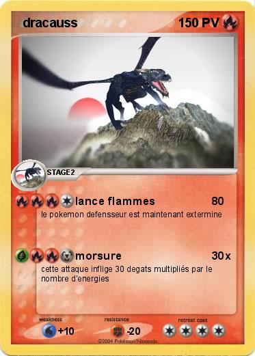 Pokemon  dracauss