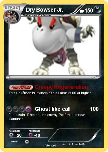 Pokemon Dry Bowser Jr.