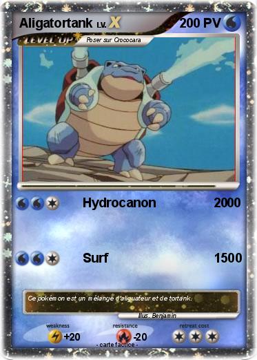 Pokemon Aligatortank