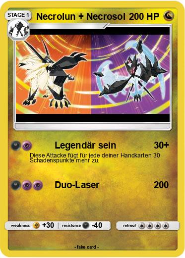 Pokemon Necrolun + Necrosol