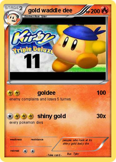 Pokemon gold waddle dee