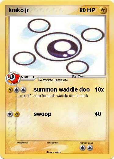 Pokemon krako jr