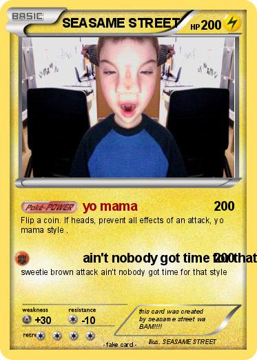 Pokemon SEASAME STREET