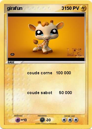 Pokemon girafun                               3