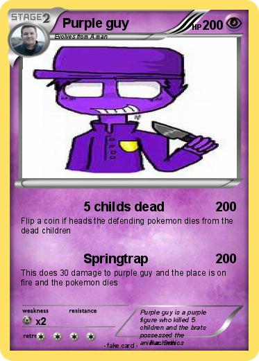 Pokemon Purple guy