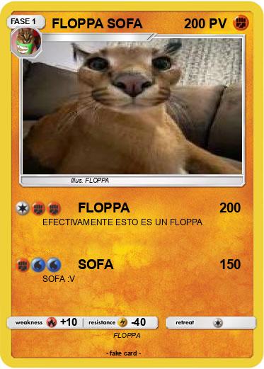 Pokemon FLOPPA SOFA