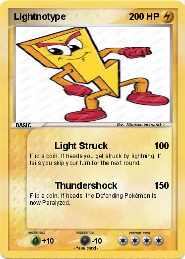 Pokemon Lightnotype