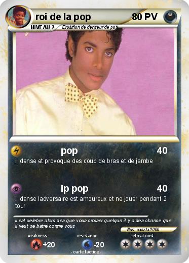 Pokemon roi de la pop