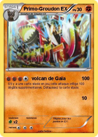 Pokemon Primo-Groudon EX