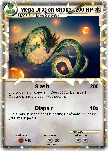 Pokemon Mega Dragon Snake