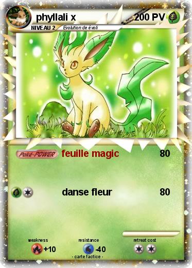 Pokemon phyllali x