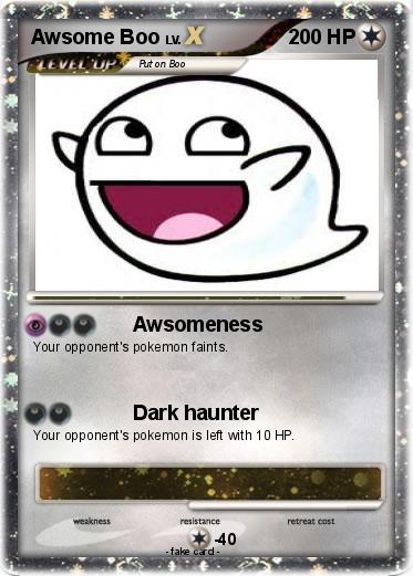 Pokemon Awsome Boo