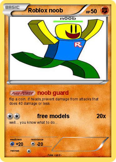 Pokemon Roblox noob