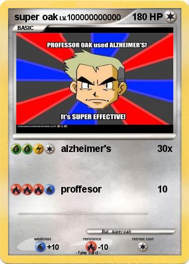 Pokemon super oak