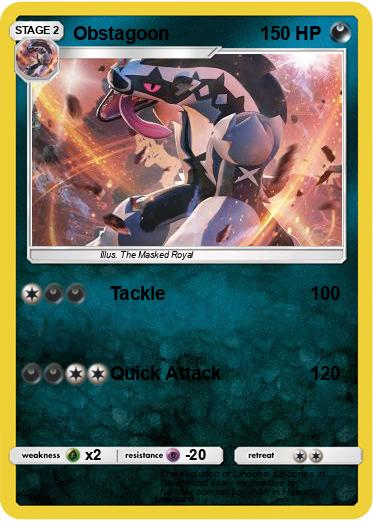 Pokemon Obstagoon