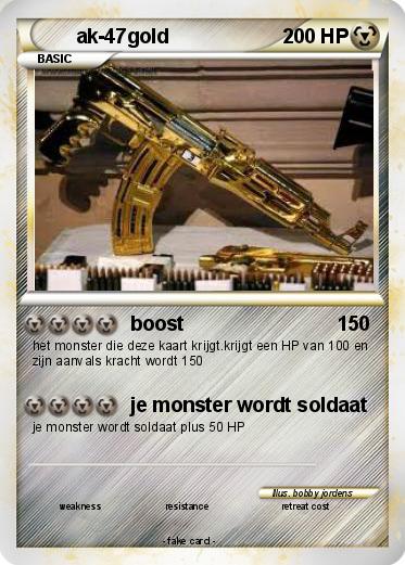 Pokemon ak-47gold