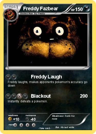 Pokemon Freddy Fazbear