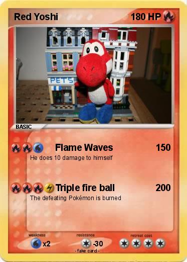 Pokemon Red Yoshi