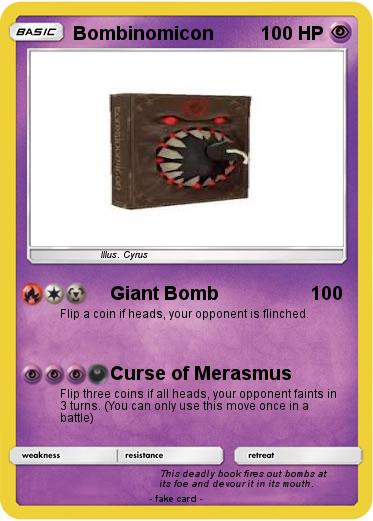 Pokemon Bombinomicon