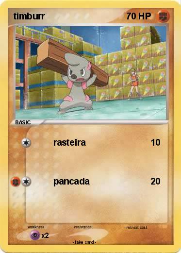 Pokemon timburr