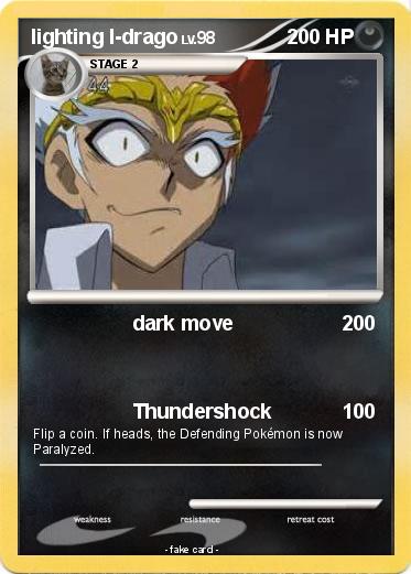 Pokemon lighting l-drago