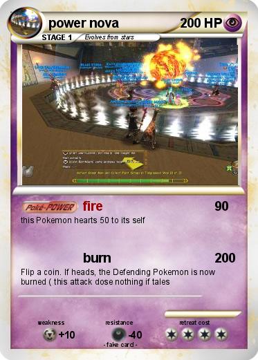Pokemon power nova
