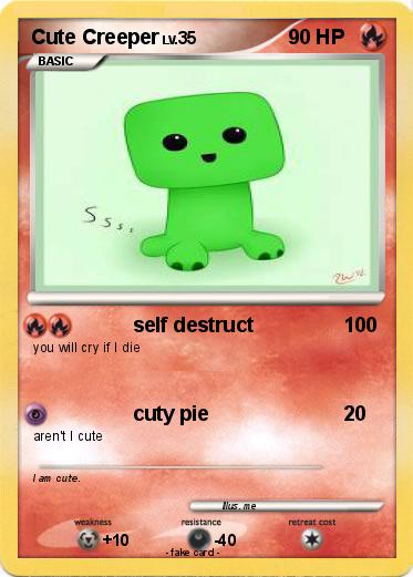 Pokemon Cute Creeper
