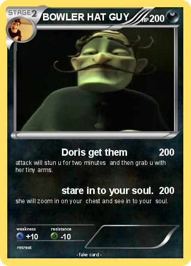 Pokemon BOWLER HAT GUY