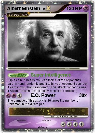 Pokemon Albert Einstein