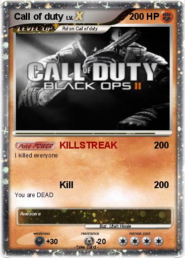 Pokemon Call of duty