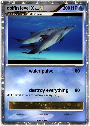 Pokemon dolfin level X