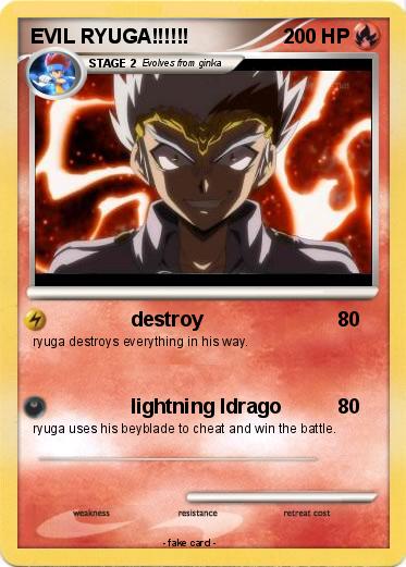 Pokemon EVIL RYUGA!!!!!!