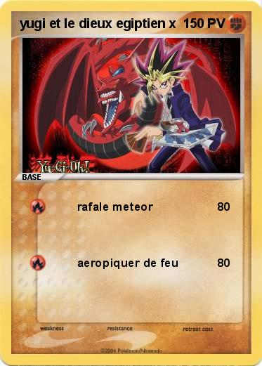 Pokemon yugi et le dieux egiptien x
