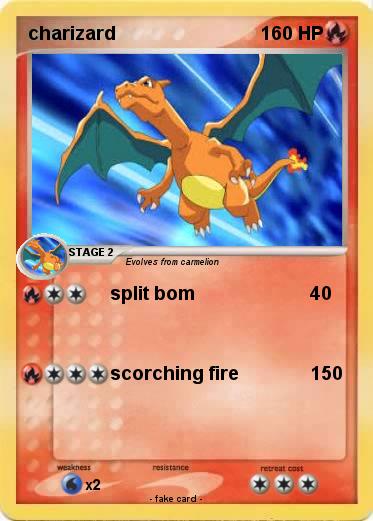 Pokemon charizard