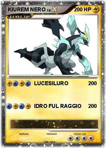 Pokemon KIUREM NERO