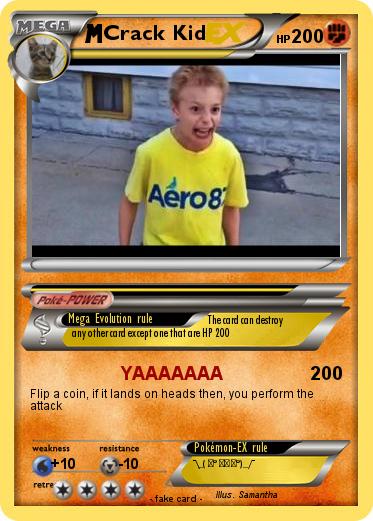 Pokemon Crack Kid