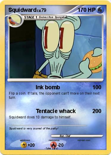 Pokemon Squidward