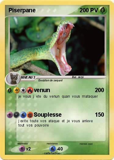 Pokemon Piserpane