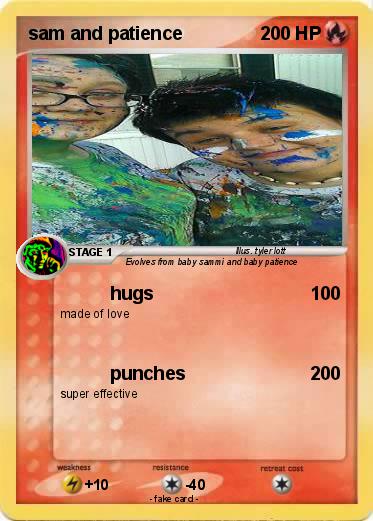 Pokemon sam and patience